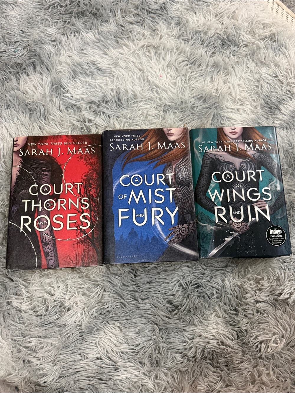 OOP ACOTAR books with Indigo Exclusive ACOWAR
